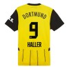 Original Fußballtrikot Borussia Dortmund Haller 9 Heimtrikot 2024-25 Für Herren